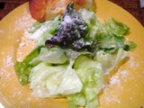 山岸食堂サラダとパン