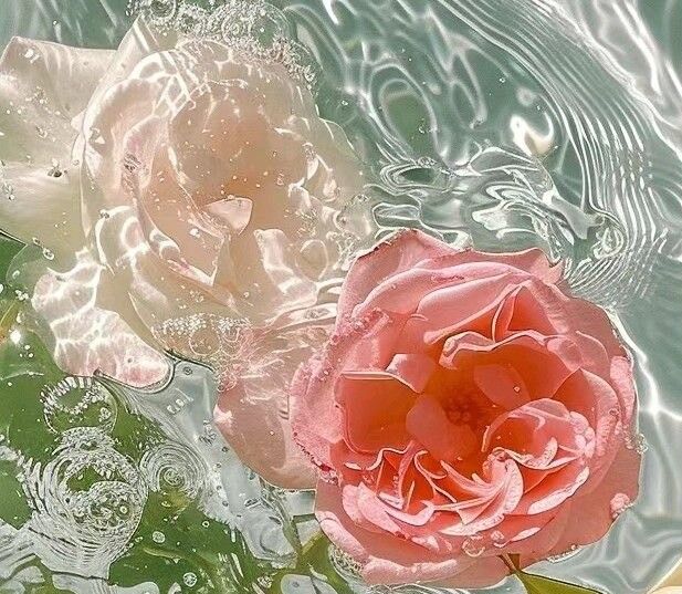 ピンクのバラの花束