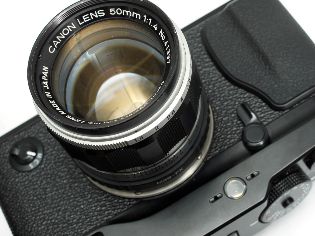 ライカL(M39)マウントのレンズ フジXマウント用マウント ライカL(M39)マウントのレンズ フジXマウント用マウント
