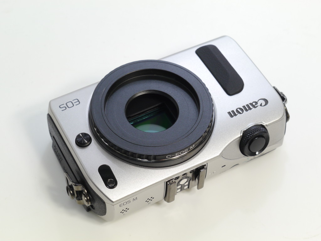 Cマウントレンズ EOS-M用マウントアダプター : muk camera service Cマウントレンズ EOS-M用マウントアダプター : muk camera service