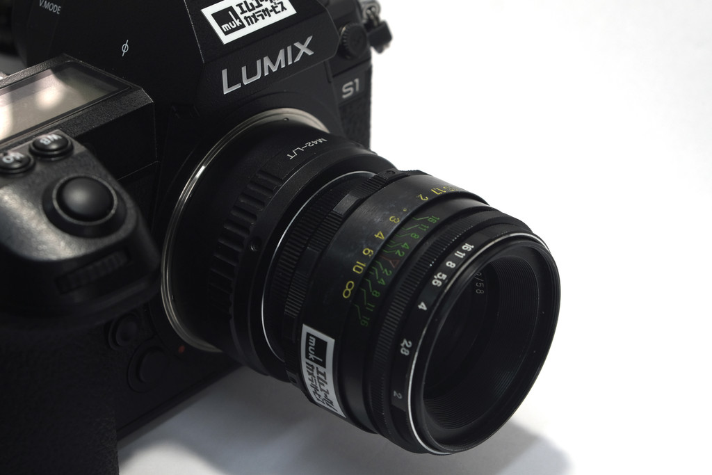 M42 - LUMIX S1 SIGMA fp Lマウント用マウントアダプター : muk M42 - LUMIX S1 SIGMA fp Lマウント用マウントアダプター : muk