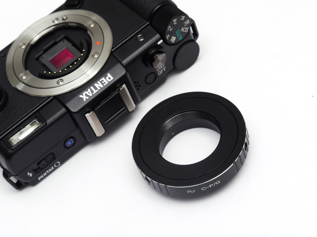 Cマウントレンズ PENTAX Q 用マウントアダプター : muk camera Cマウントレンズ PENTAX Q 用マウントアダプター : muk camera