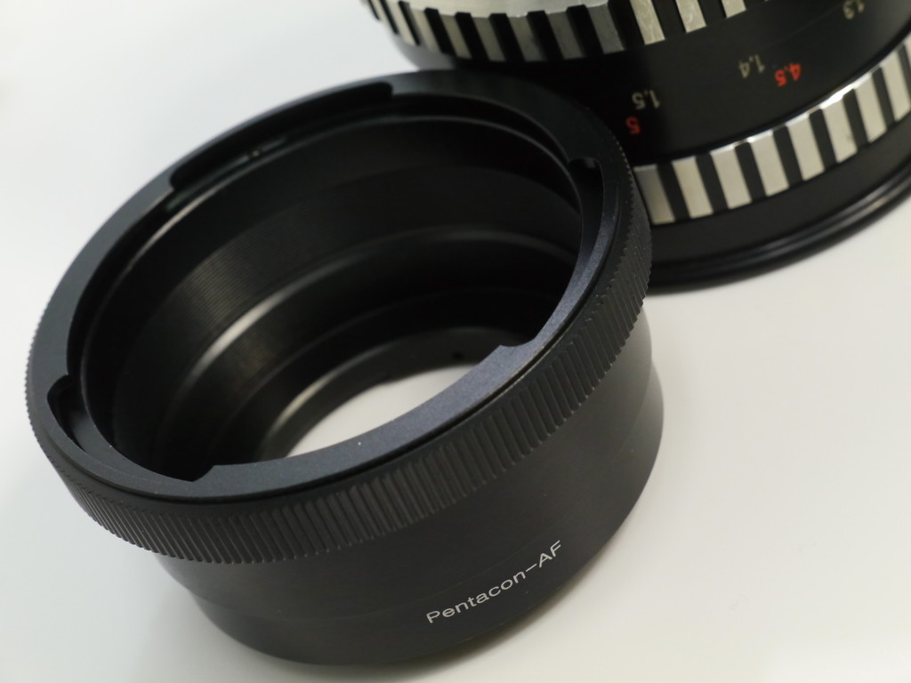 ペンタコンシックスレンズ マウントアダプター4種類 NIkonF ペンタコンシックスレンズ マウントアダプター4種類 NIkonF