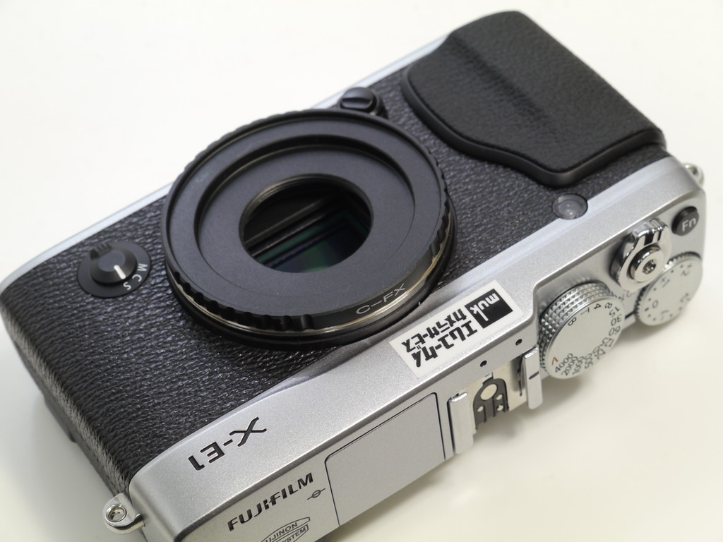 Cマウントのレンズ フジxマウント用マウントアダプター Muk Camera Service Cマウントのレンズ フジxマウント用マウントアダプター Muk Camera Service