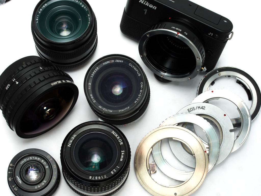 キャノンEOSブリッジアダプター Nikon 1用マウントアダプター キャノンEOSブリッジアダプター Nikon 1用マウントアダプター