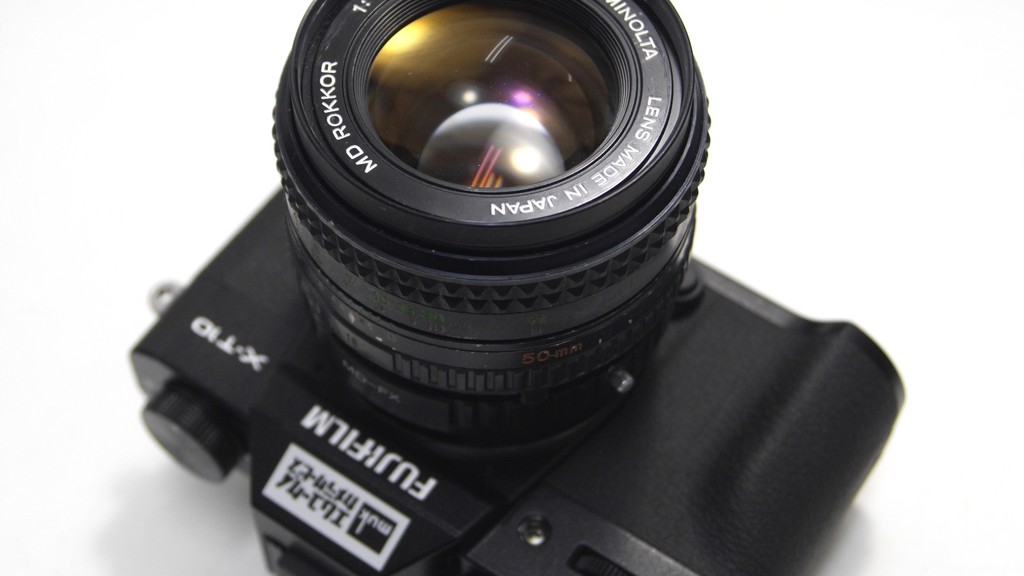ミノルタSR(MD)マウントのレンズ レデューサー搭載 フジX ミノルタSR(MD)マウントのレンズ レデューサー搭載 フジX