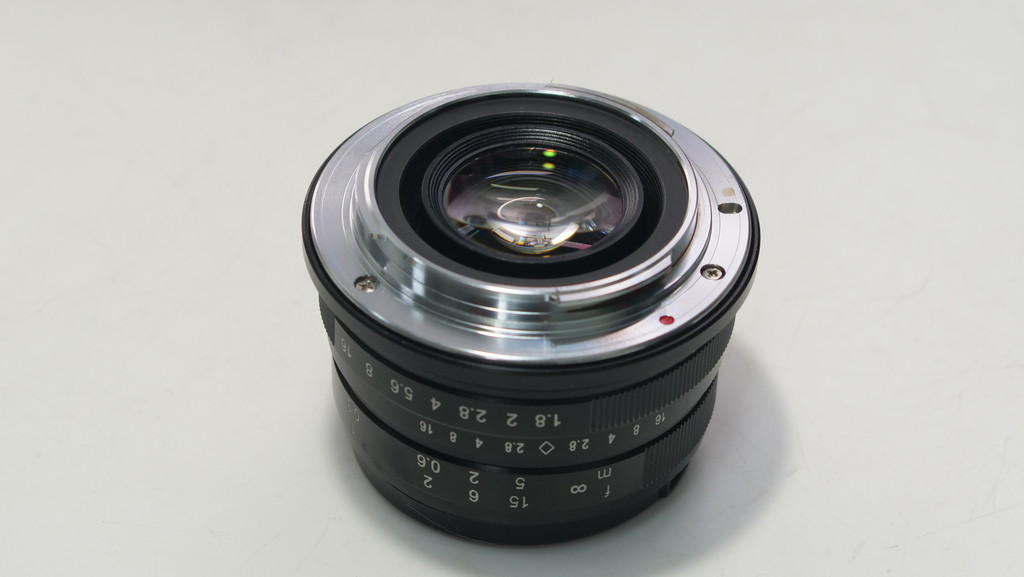 中華レンズはじめました！続報 EOS Mマウント用 25mm f1.8