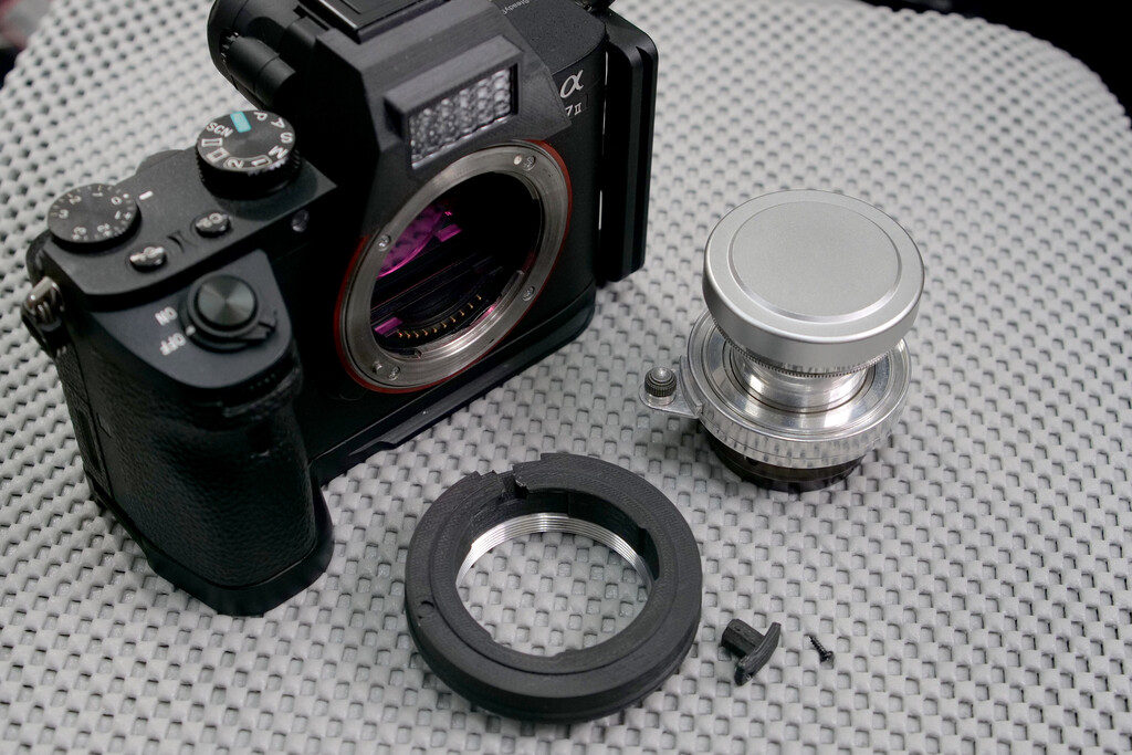 FOCA Body Oplar 50mm F2.8 とアダプター カメラ|レンジ FOCA Body Oplar 50mm F2.8 とアダプター カメラ|レンジ
