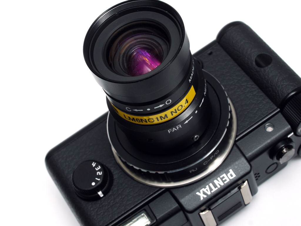 Kowa インダストリアルCマウントレンズ 6mm f1.2 1/2” LM6NC1M Kowa インダストリアルCマウントレンズ 6mm f1.2 1/2” LM6NC1M