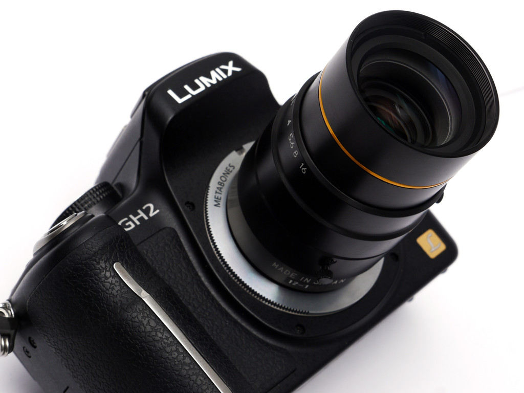 Kowa インダストリアルCマウントレンズ 35mm f2.0 4/3