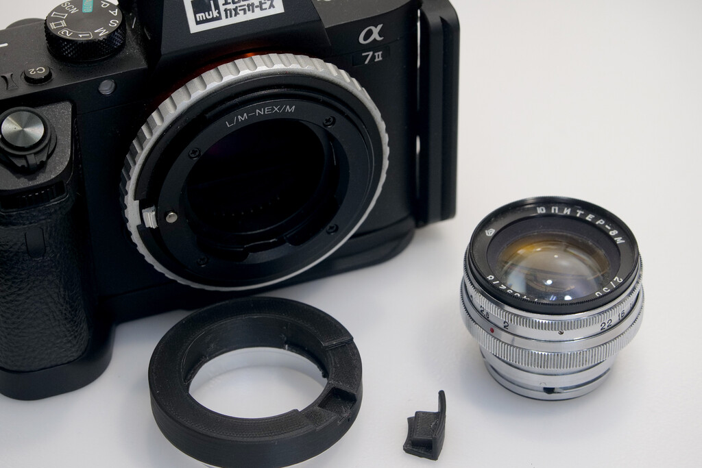 Kiev 旧Contax - M 内爪 ヘリコイド/AFアダプター専用 自家製3D Kiev 旧Contax - M 内爪 ヘリコイド/AFアダプター専用 自家製3D
