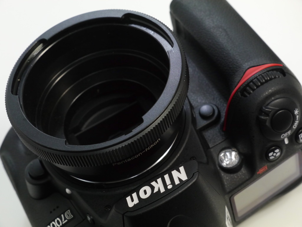 ペンタコンシックスレンズ マウントアダプター4種類 NIkonF ペンタコンシックスレンズ マウントアダプター4種類 NIkonF
