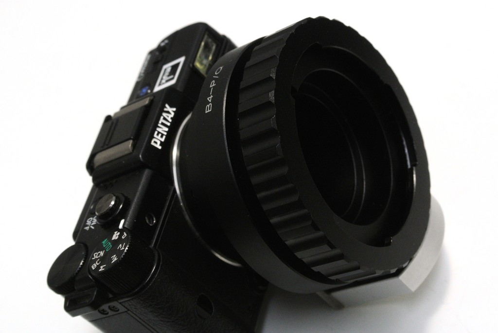 ENG B4マウントレンズ PENTAX Q 用マウントアダプター : muk ENG B4マウントレンズ PENTAX Q 用マウントアダプター : muk