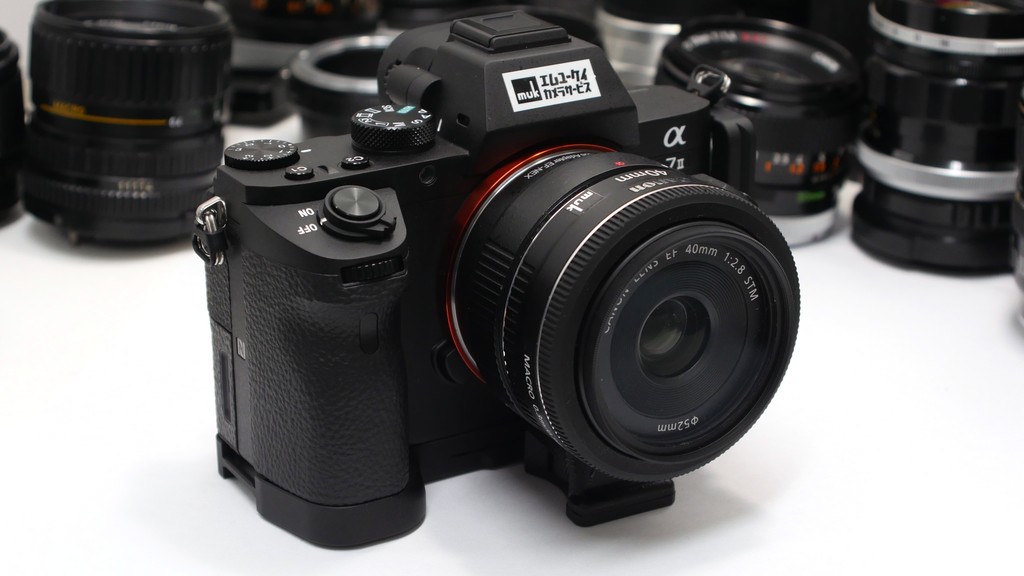 Canonレンズ を a7系で使う AF駆動電子接点付きレンズマウントアダプター Canonレンズ を a7系で使う AF駆動電子接点付きレンズマウント