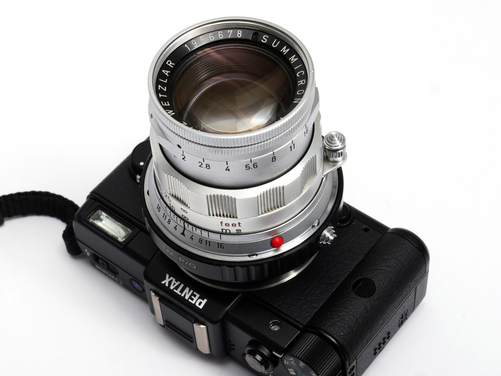ライカMマウントレンズ PENTAX Q 用マウントアダプター : muk