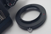 Panasonic DMC-G1 Leica M アダプタ