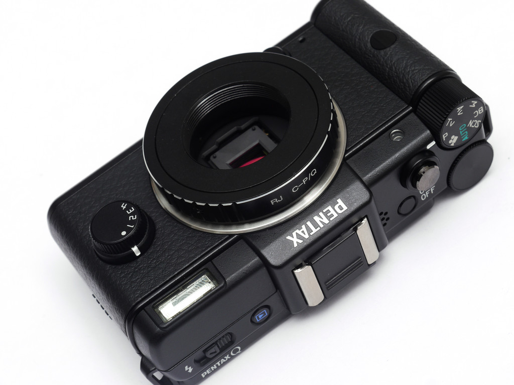 Cマウントレンズ PENTAX Q 用マウントアダプター : muk camera service