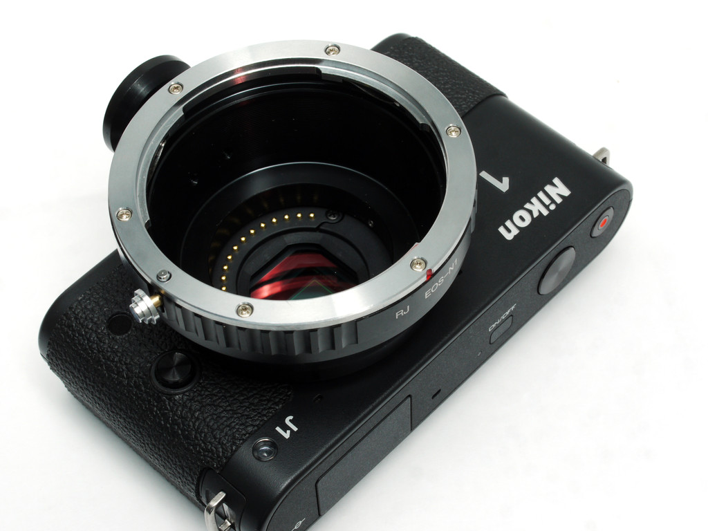 キャノンEOSブリッジアダプター Nikon 1用マウントアダプター キャノンEOSブリッジアダプター Nikon 1用マウントアダプター