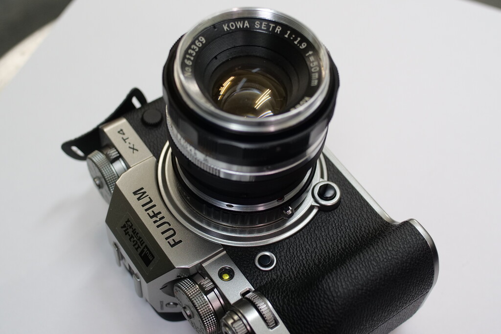 興和 Kowa 50mm f1.9 ＋特製SETR-Leica Mアダプター 興和 Kowa 50mm f1.9 ＋特製SETR-Leica Mアダプター