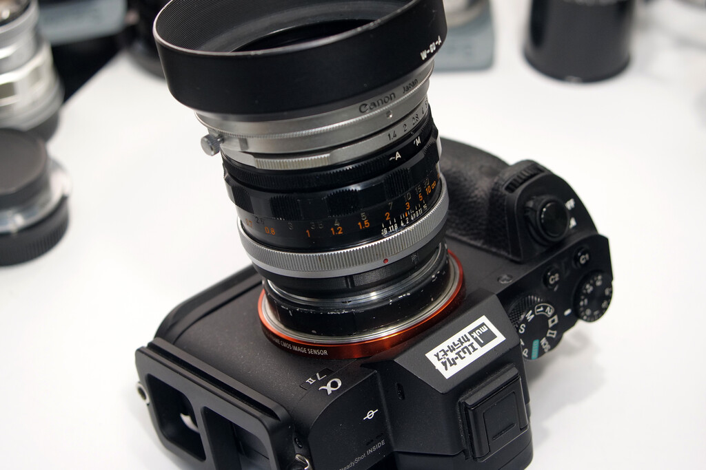 Canon FD,FL,NFDFD,FL,NFD - Mマウントアダプター 自家製3Dプリント