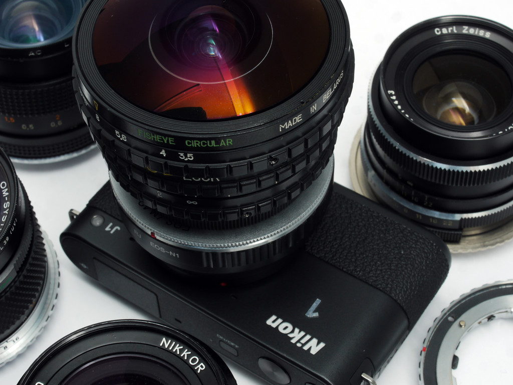 キャノンEOSブリッジアダプター Nikon 1用マウントアダプター キャノンEOSブリッジアダプター Nikon 1用マウントアダプター