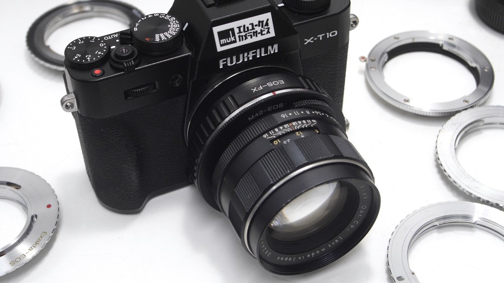 キャノンEOS フォーカルレデューサー搭載 フジXマウント用 キャノンEOS フォーカルレデューサー搭載 フジXマウント用