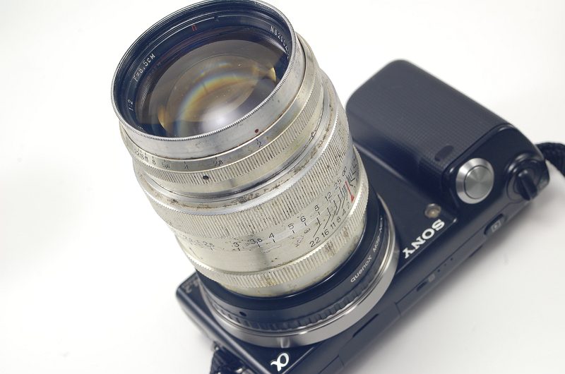 ライカＲ９０ＭＭ　Ｆ２ソニーフルサイズアダプター付き ライカR90MM F2ソニーフルサイズアダプター付き ライカ