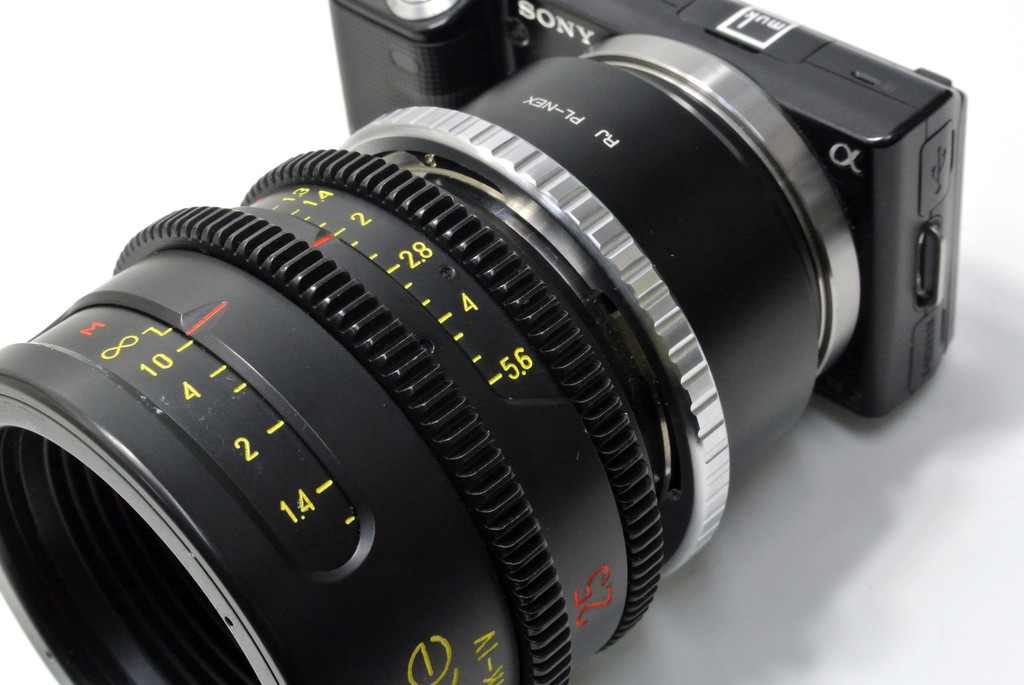 Arri PL ソニーα Eマウント用マウントアダプター : muk camera Arri PL ソニーα Eマウント用マウントアダプター : muk camera