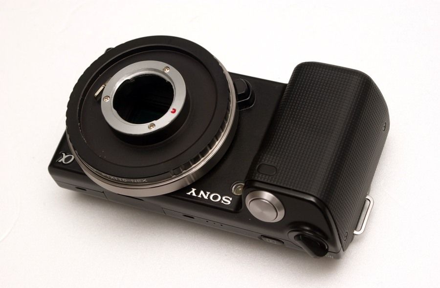 ペンタックスauto110 ソニーα Eマウント用マウントアダプター