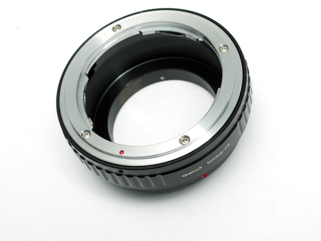 コニカARマウントのレンズ フジXマウント用マウントアダプター