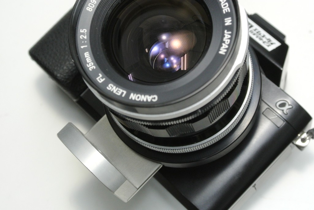Sony NEX-5, Canon FD50f1.4, アダプターNEX-FD