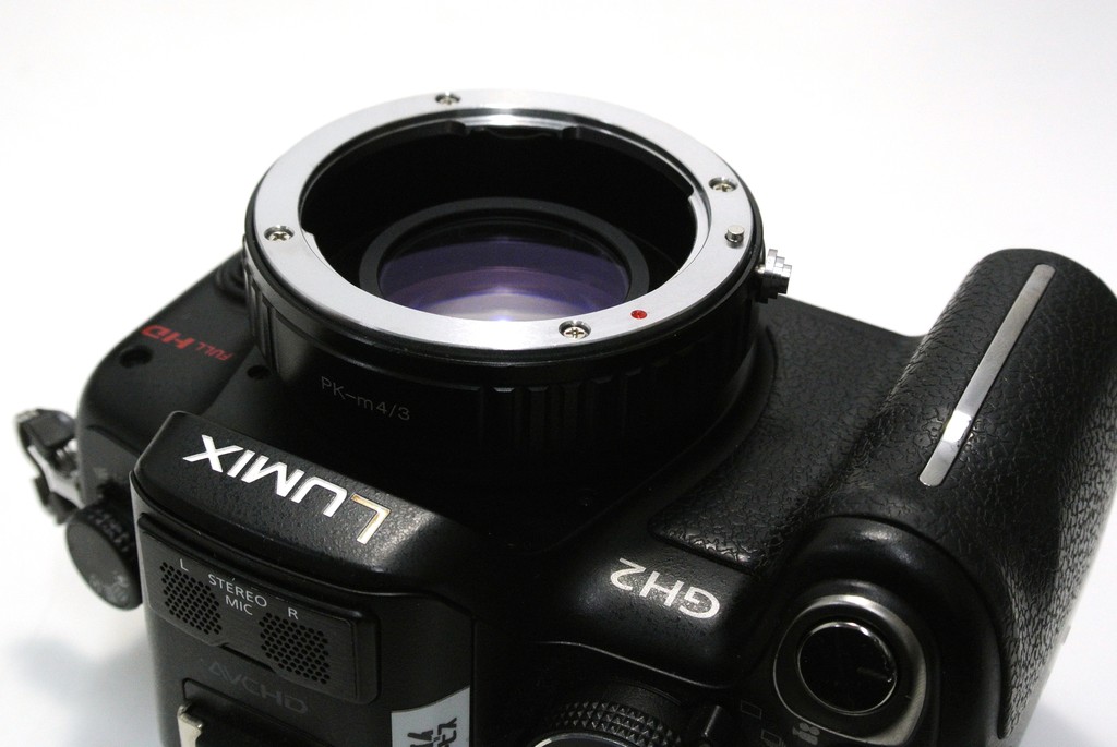 PENTAX - sayaページ‼️マイクロフォーサーズアダプター付き 絞り付き ペンタックスauto110マウント マイクロ・フォーサーズ