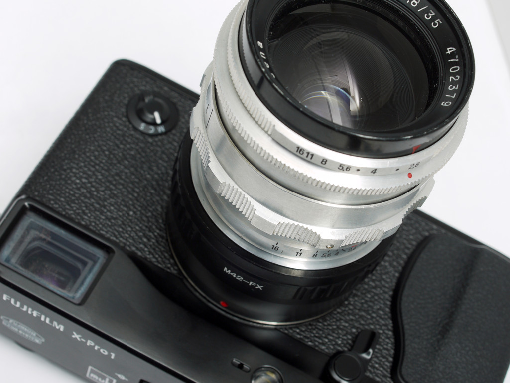 ELEFOTO フジ F Xカメラに M42／39レンズ利用 ELEFOTO フジ F Xカメラに M42／39レンズ利用 ELEFOTO フジ F X