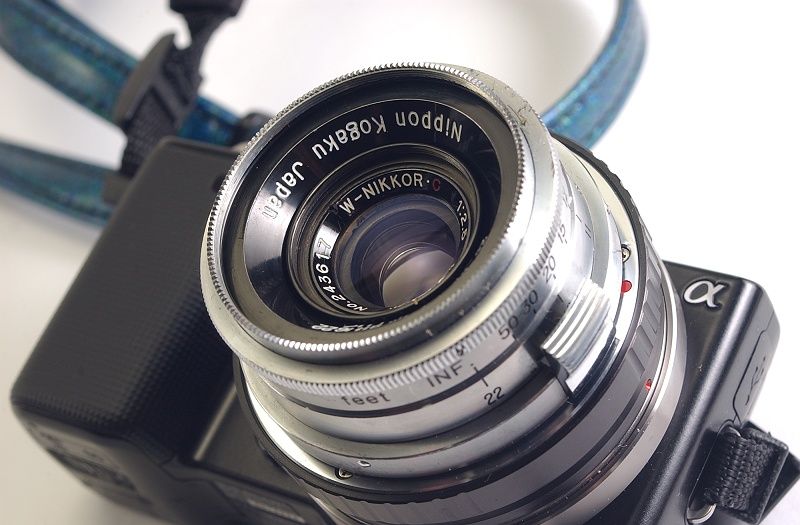 ニコンS・旧コンタックス（外爪専用） ソニーα Eマウント用マウント