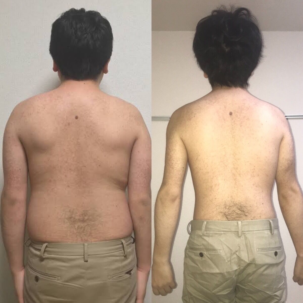 画像 77kg163cmのデブが17kg減量したビフォーアフター ダイエット速報