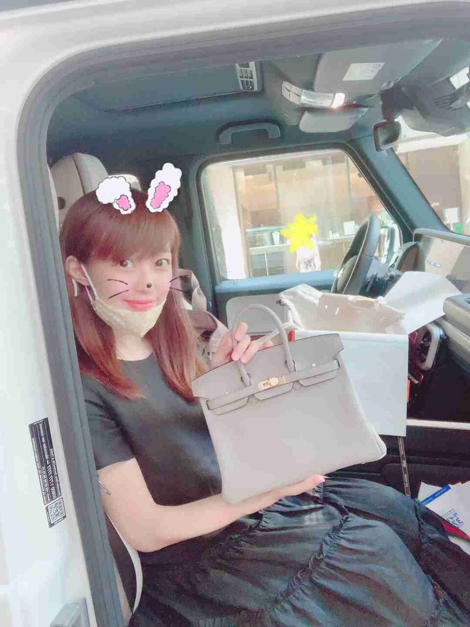 川崎希 エルメスでバーキンなど大人買い 食器とかタオル買うついでに がーるずとーく