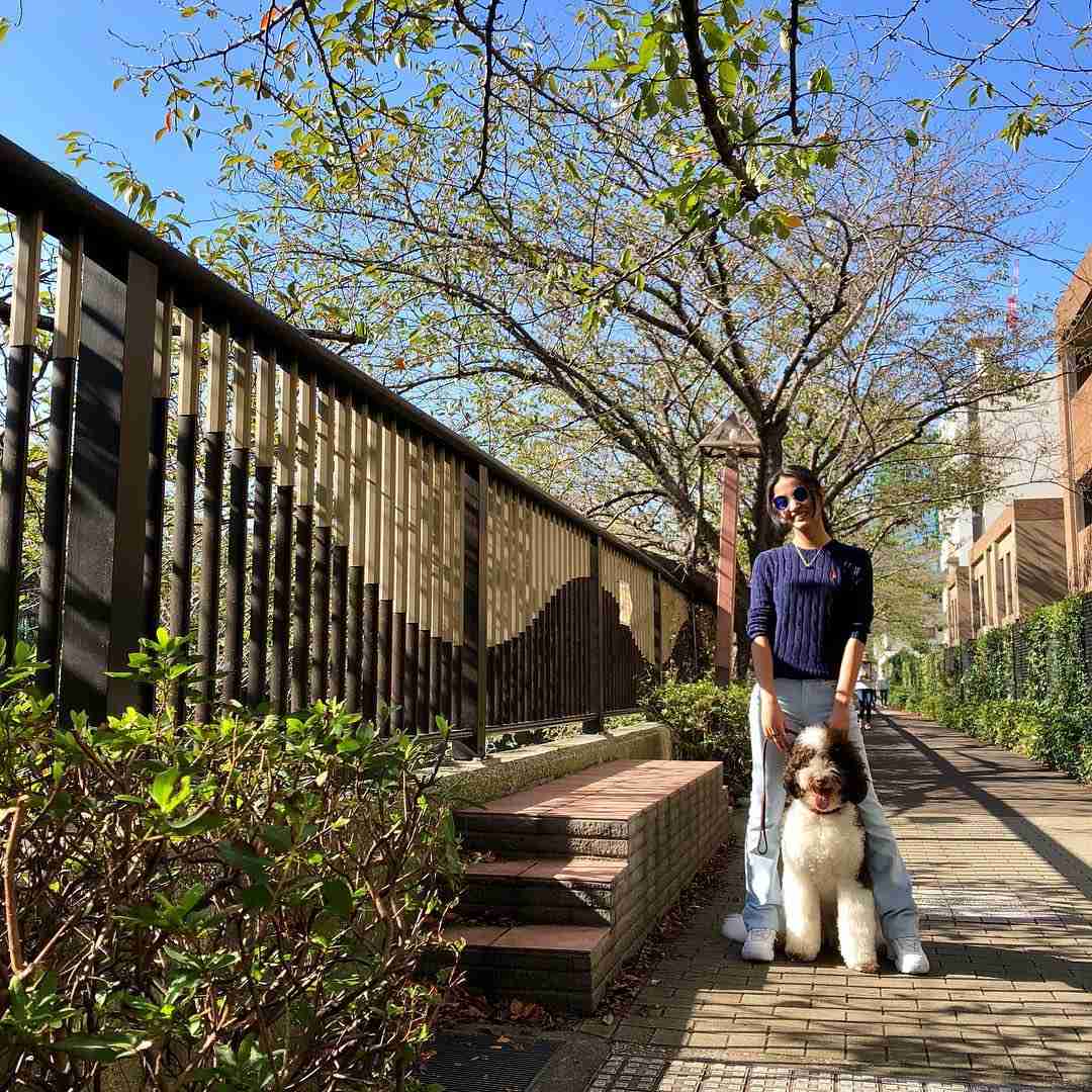 Koki 愛犬との散歩写真がまるで雑誌のグラビア 超高速拡散 がーるずとーく