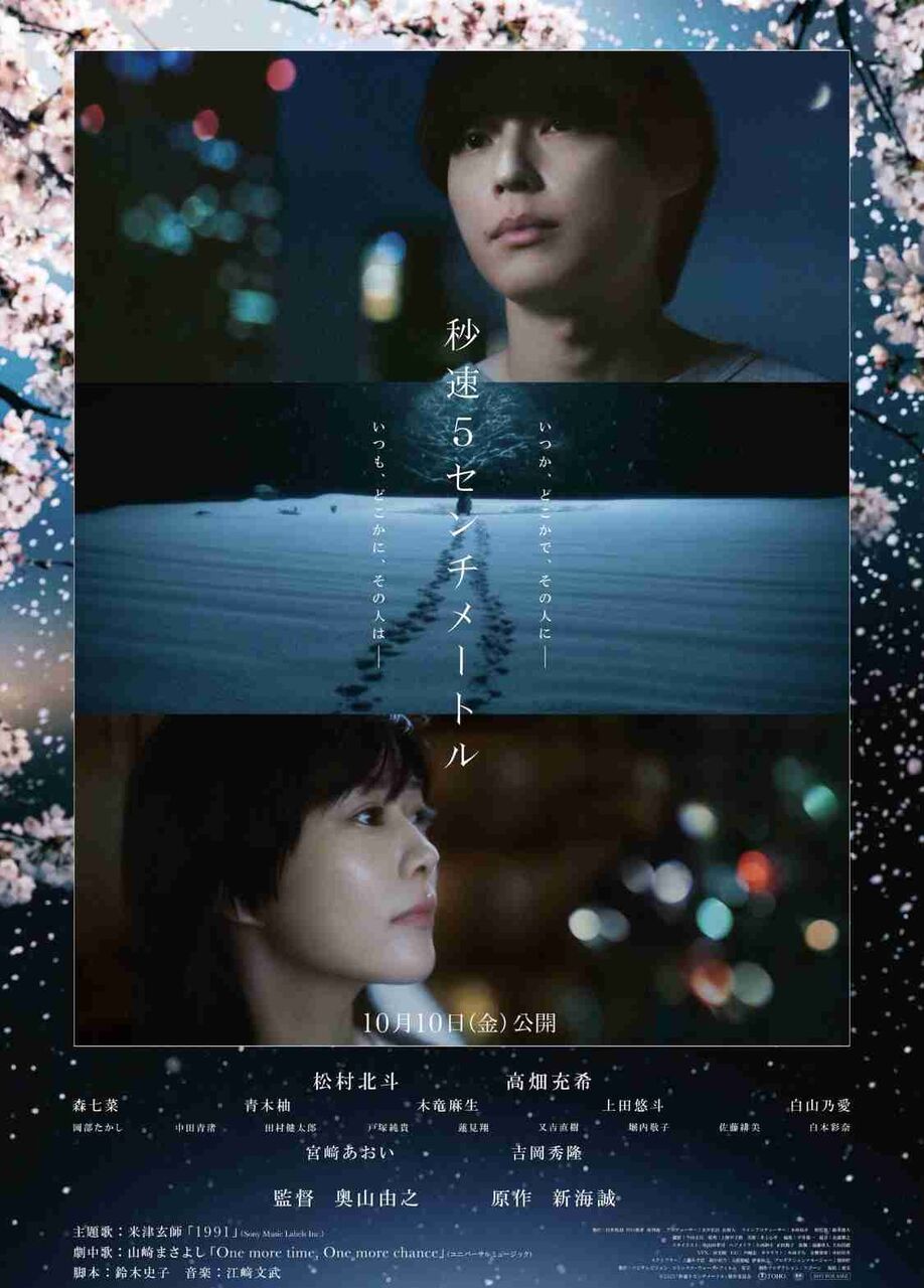 【映画】秒速５センチメートル観た人【ネタバレあり】