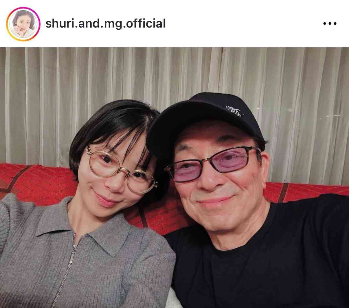 趣里、父・水谷豊とのツーショット公開「いつかコラボできるように頑張りたい」昨年初孫誕生
