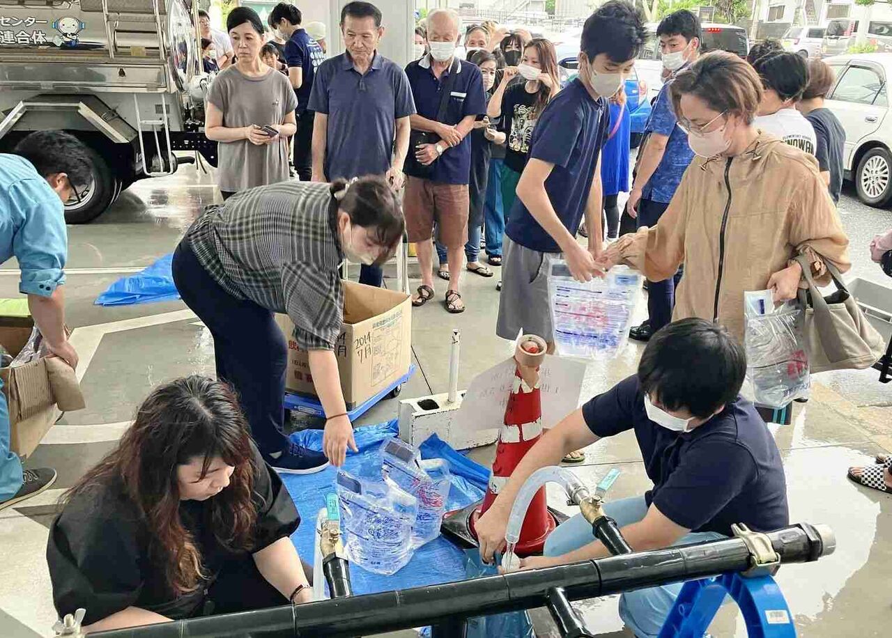 「もう最悪」 停電に断水が追い打ち　トイレ使用を控え、入浴も我慢…　台風Uターン「もう来ないで」