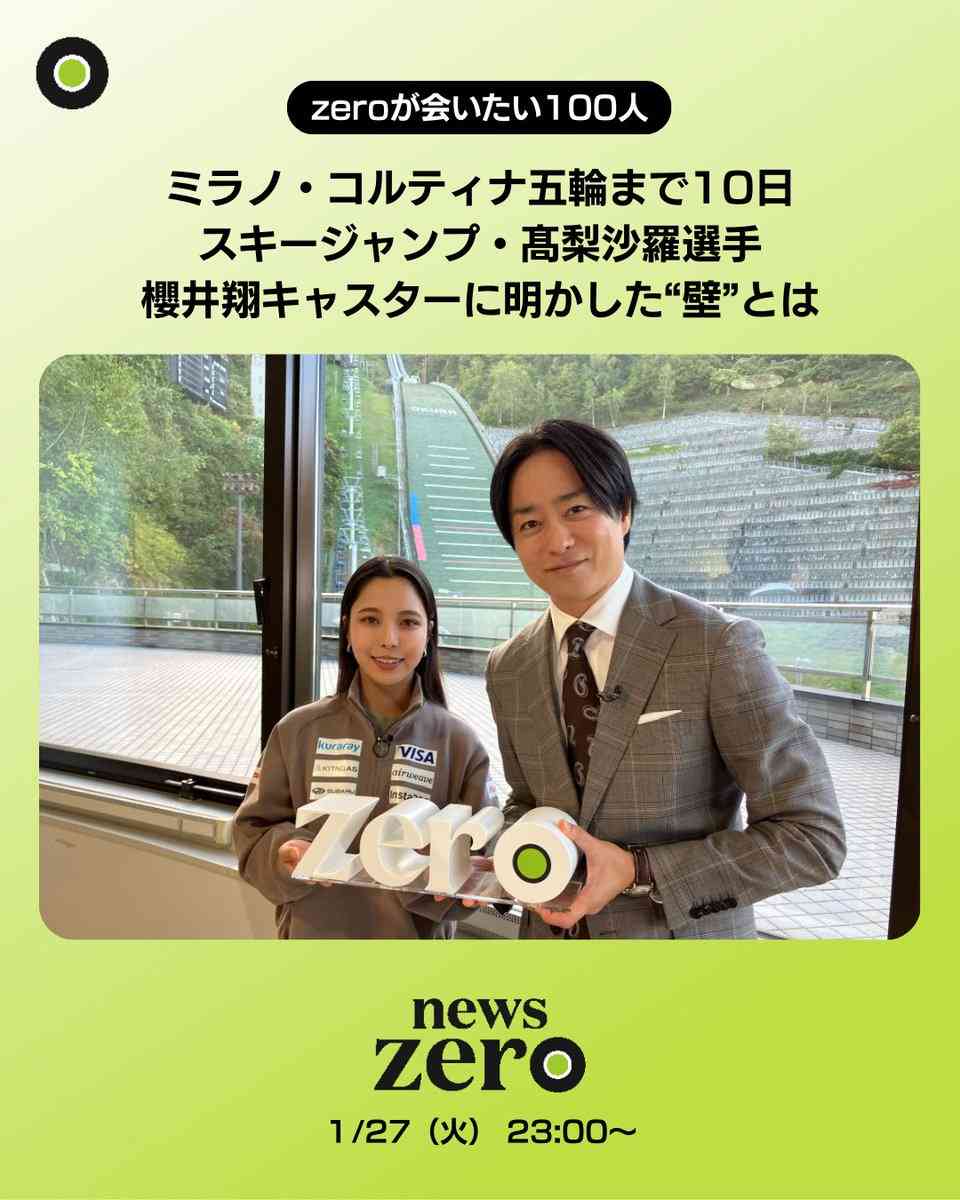 高梨沙羅　櫻井翔との対談で見せたビジュアルにファン驚き…新広告でも顕著な魅力の“アップデート”