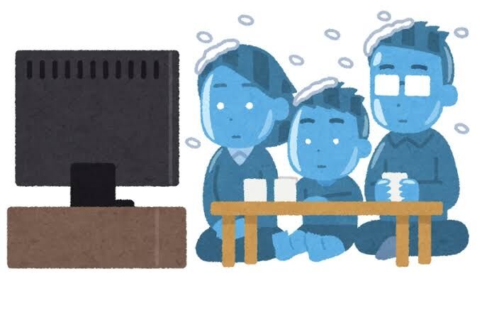 テレビを見て白ける瞬間