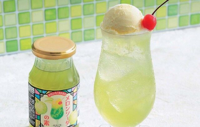 メロンソーダ人気再燃　「進化系」続々登場