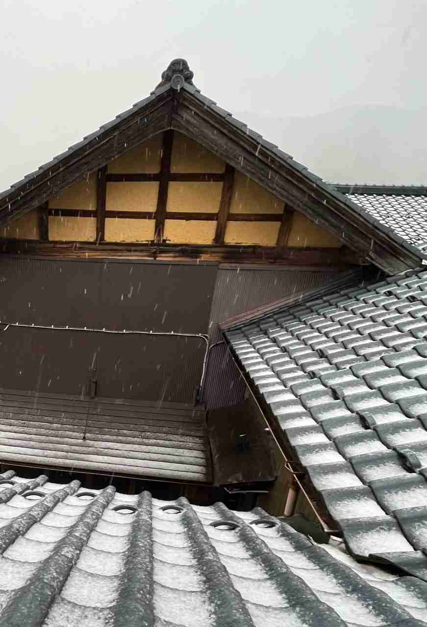 今、雪が降っていますか？