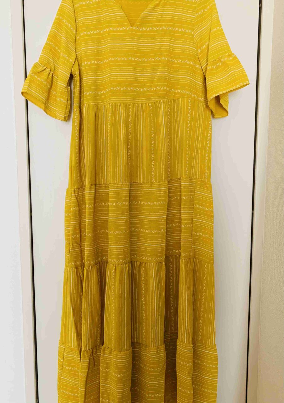 一度も着ていなくてタンスの肥やしになってる服を貼るトピ