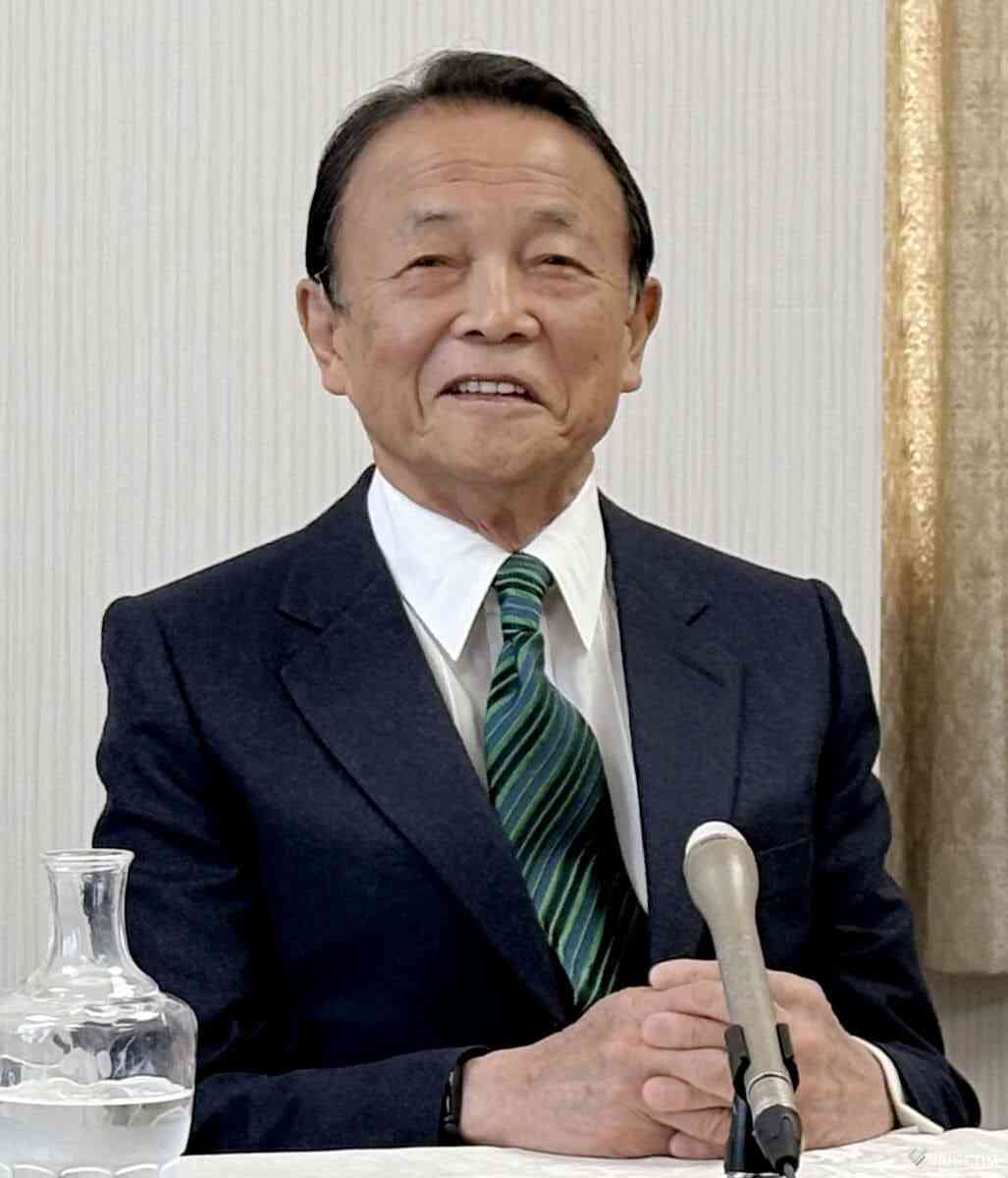 麻生氏、衆院解散を支持「支持率が高いときに解散するのは当然の常識」