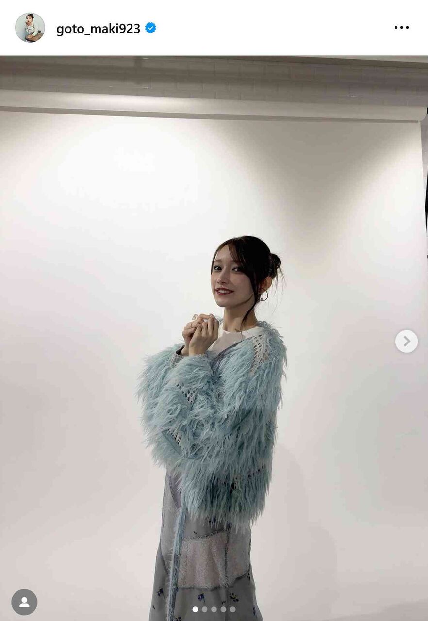 「奇跡の40代」後藤真希、衰え知らずの透け感トップス姿に「いくつになっても綺麗」