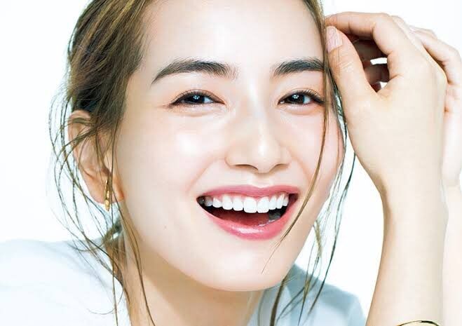 笑顔の口がハートになる人