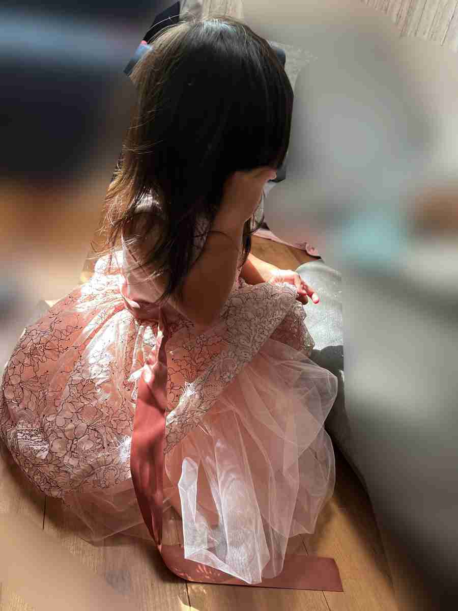 どうしてもプリンセスのドレスで登園したい2歳娘に、ママは為す術なく…　朝のかわいい戦いに「共感しかない」「お疲れさま」