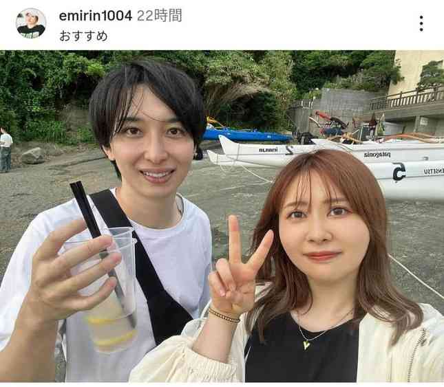 187万超人気YouTuberエミリンが結婚「かわいいしかっこいい」大ノロケ　ヒカル主催「彼氏オーディション」で出会った男性YouTuberあだちと